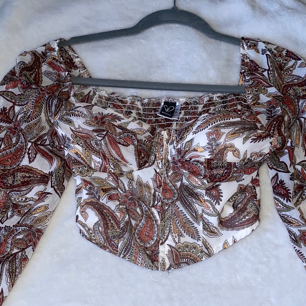 Windsor Multicolor Paisley Blouse